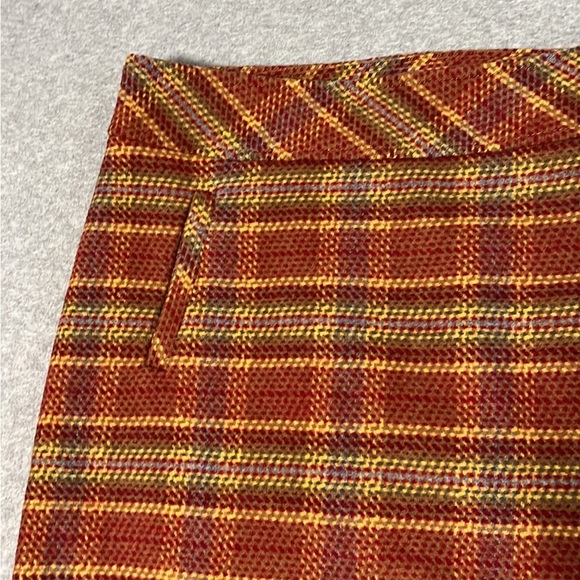 Talbots Womens Wool Plaid Skirt Size 6 Preppy Academia Career Office Tweed - Picture 9 of 11